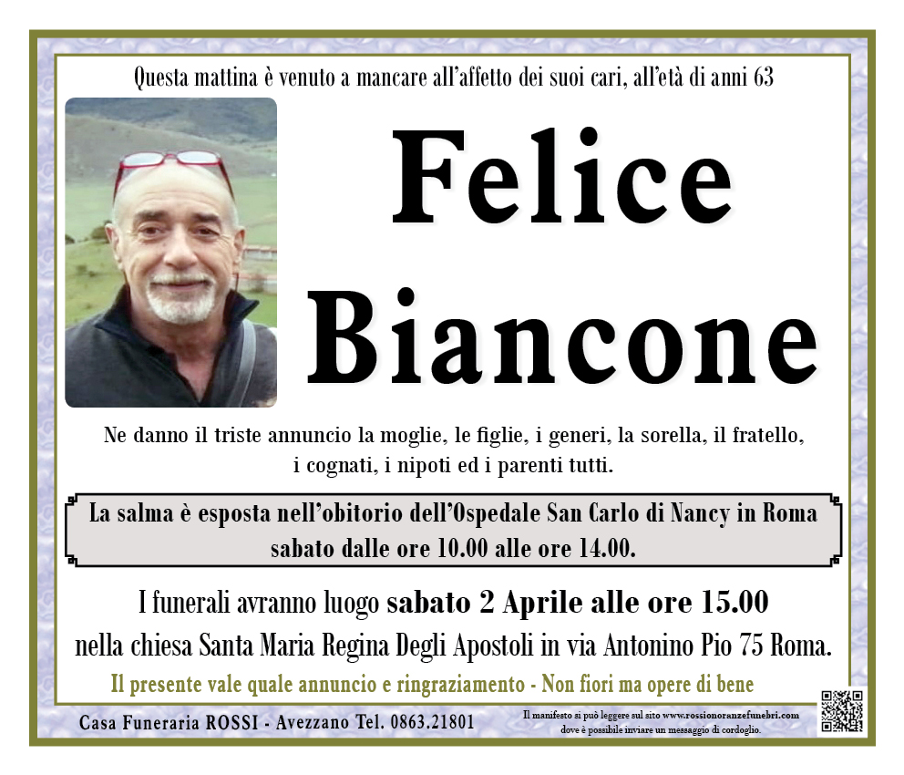 Felice Biancone