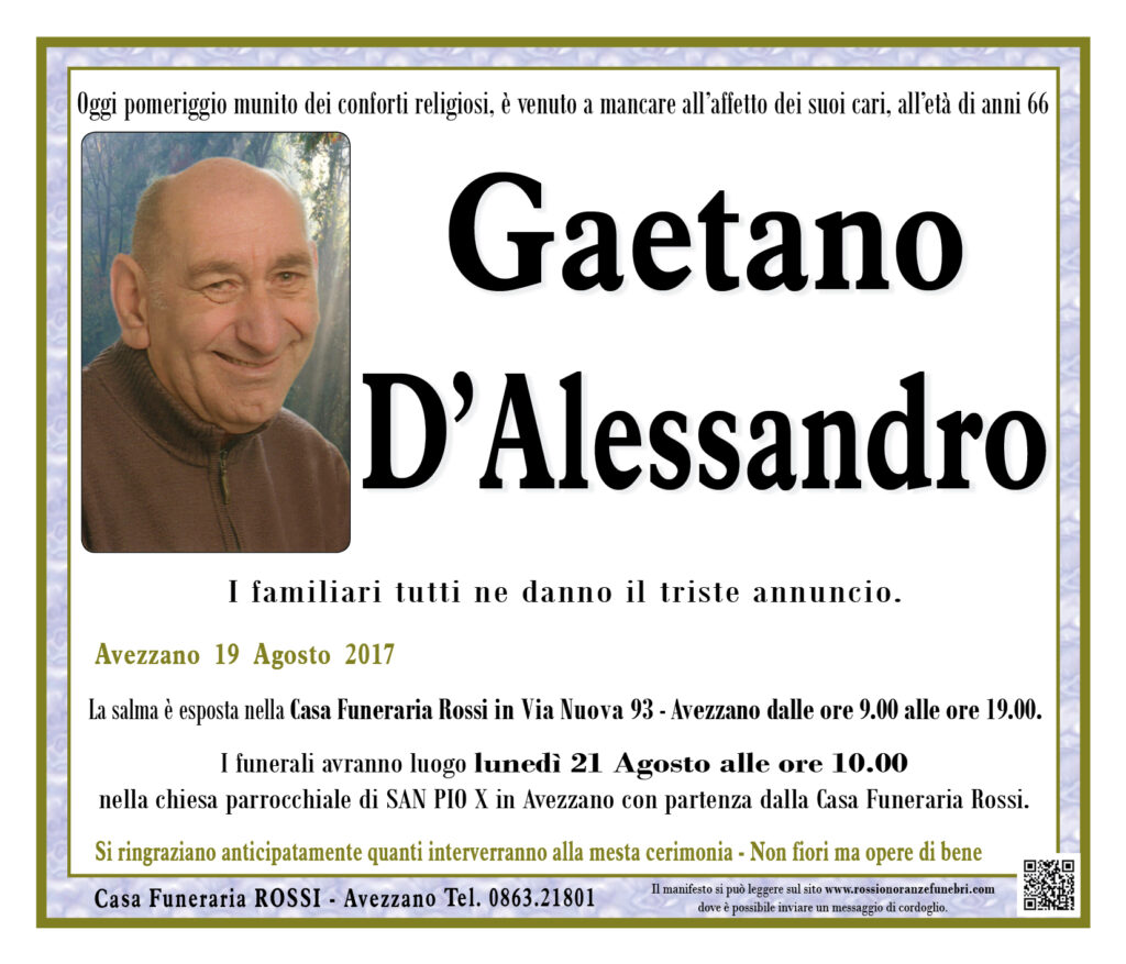 Gaetano D'Alessandro