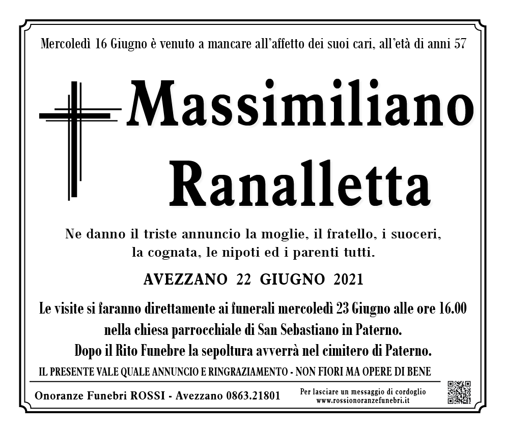 Massimiliano Ranalletta