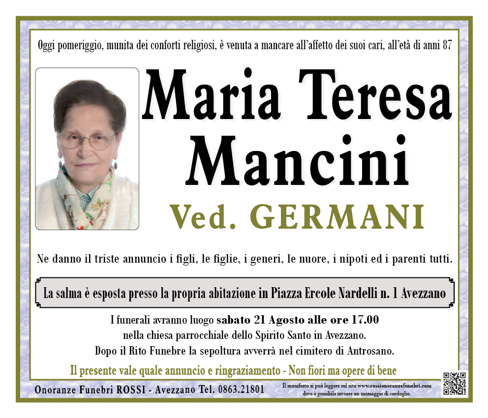 Maria Teresa Mancini