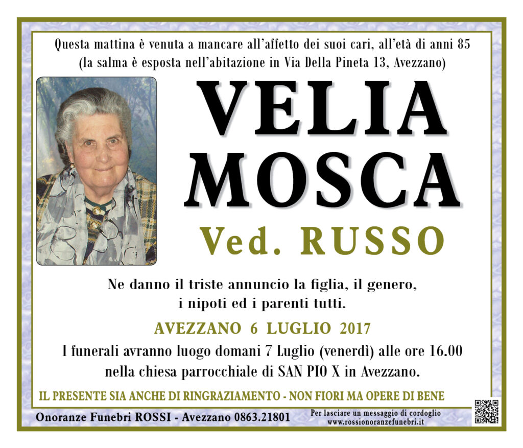 Velia Mosca