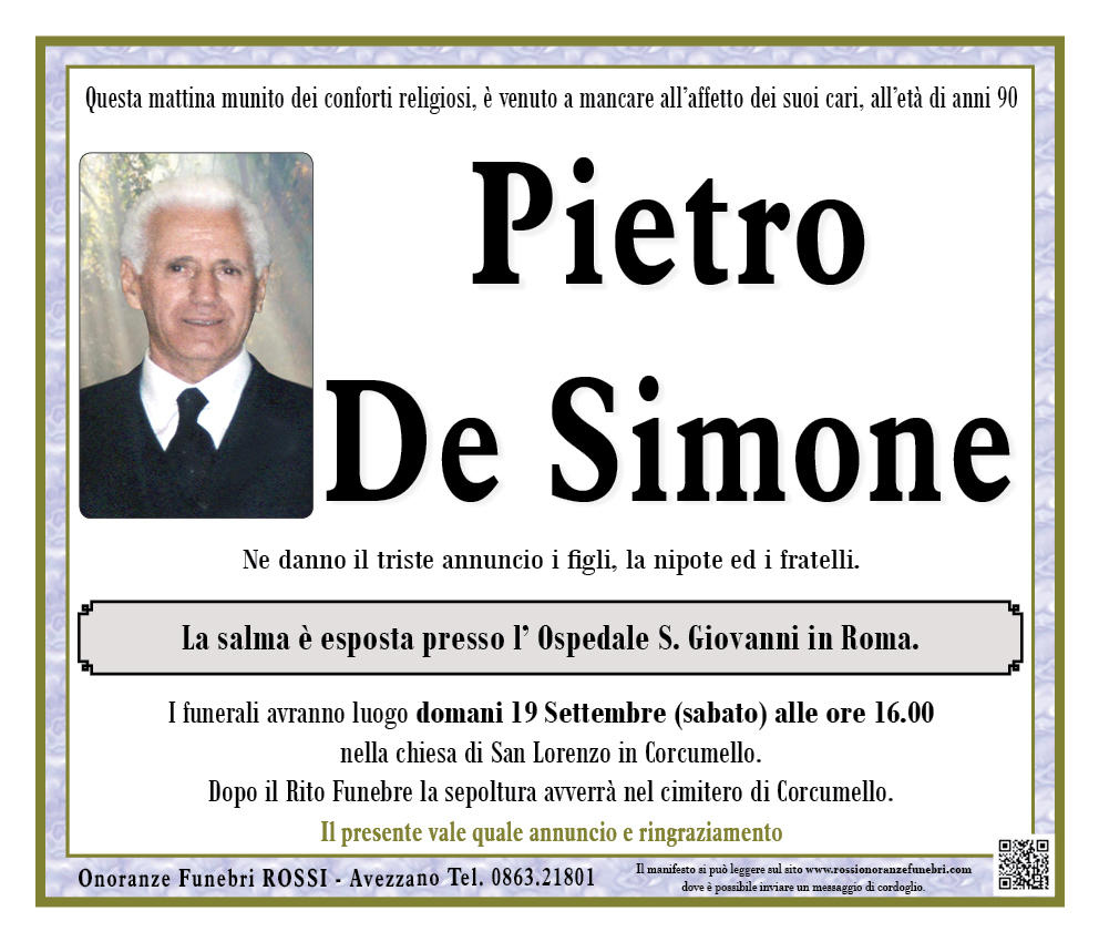 Pietro De Simone