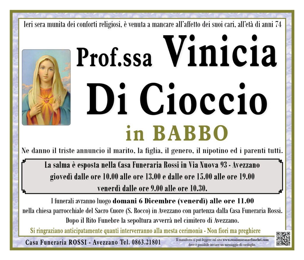 Vinicia Di Cioccio