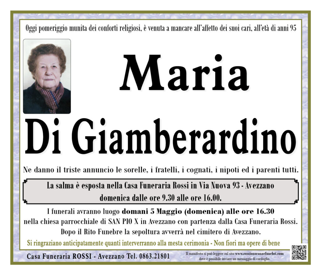 Maria Di Giamberardino