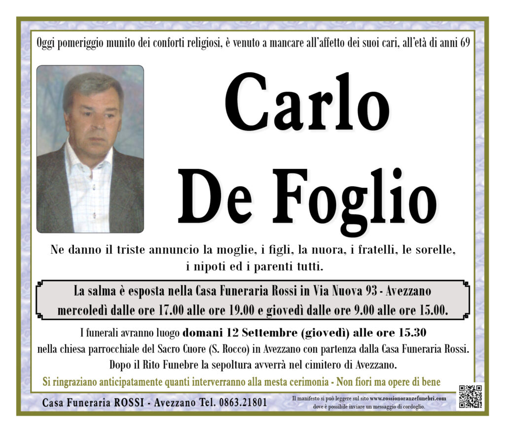 Carlo De Foglio