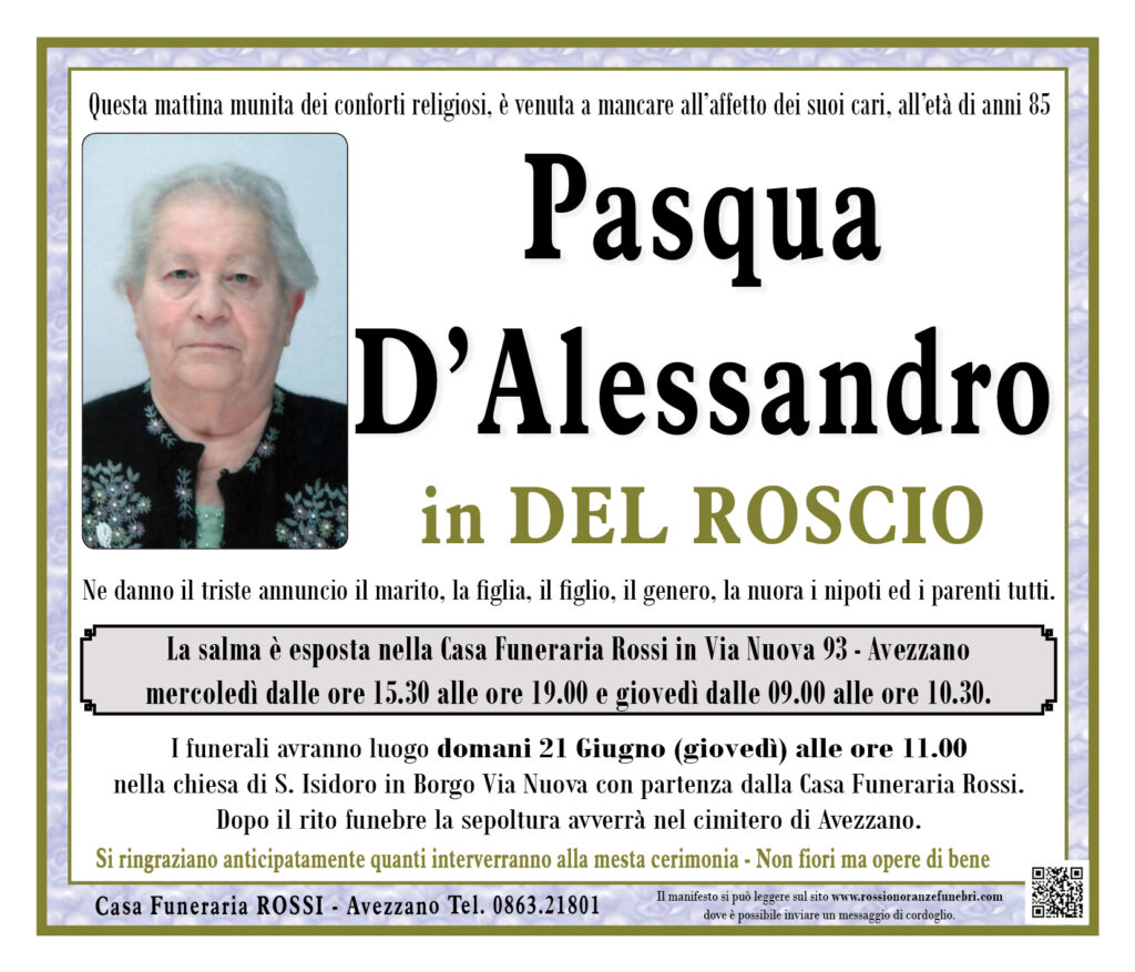 Pasqua D'Alessandro