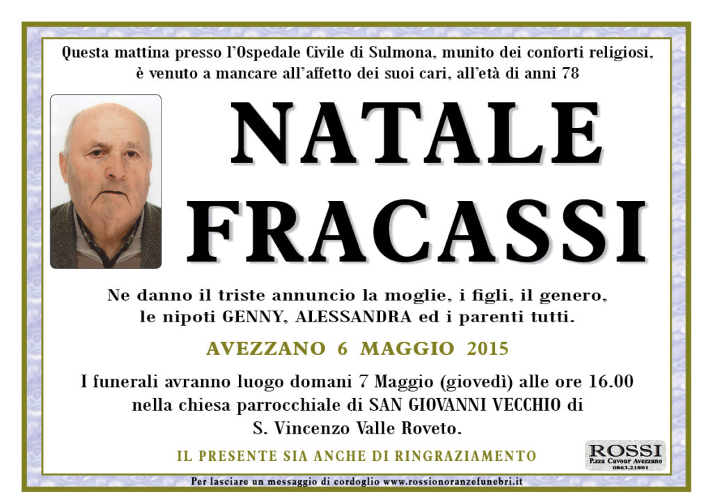 Natale Fracassi