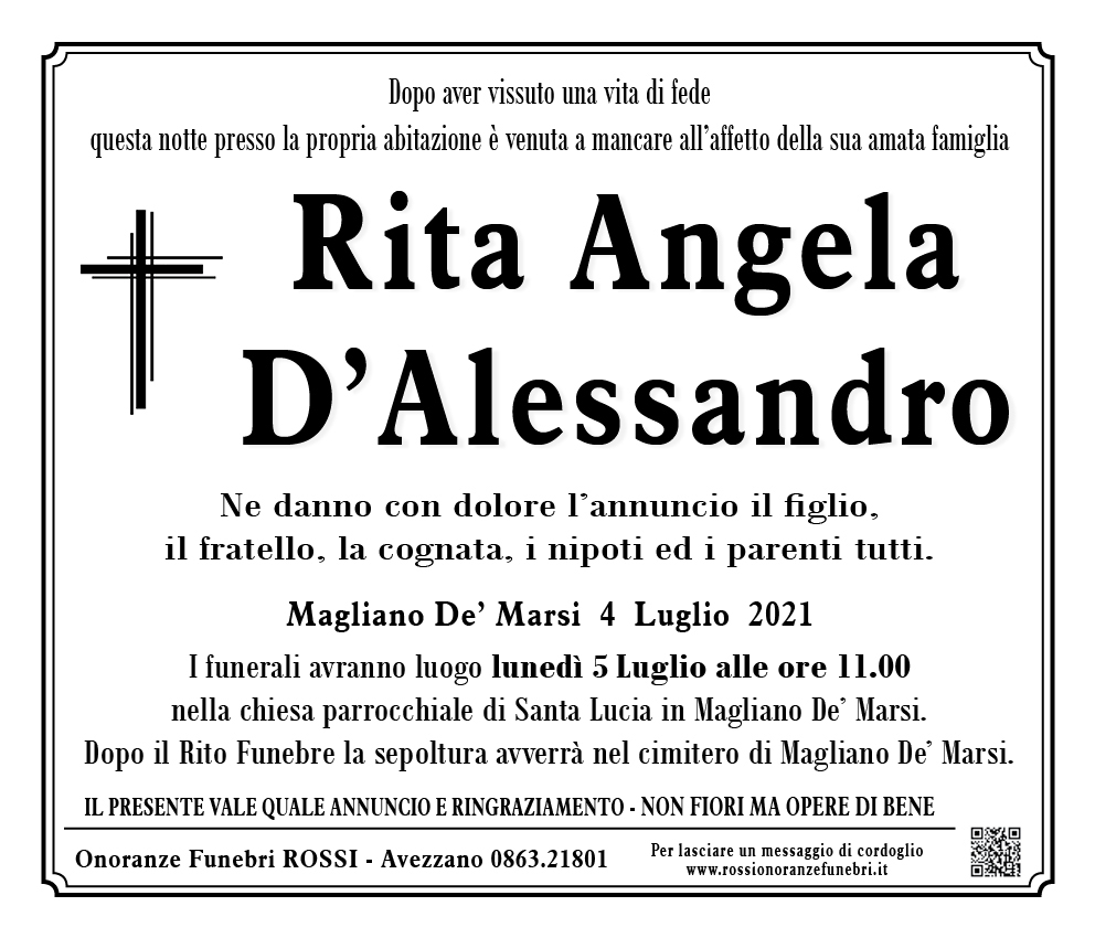 Rita Angela D'Alessandro