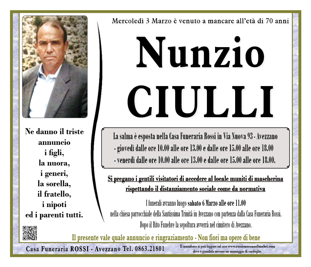 Nunzio Ciulli