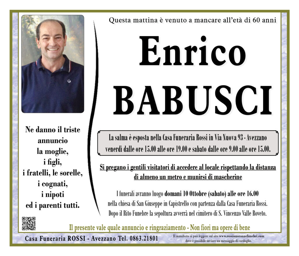 Enrico Babusci