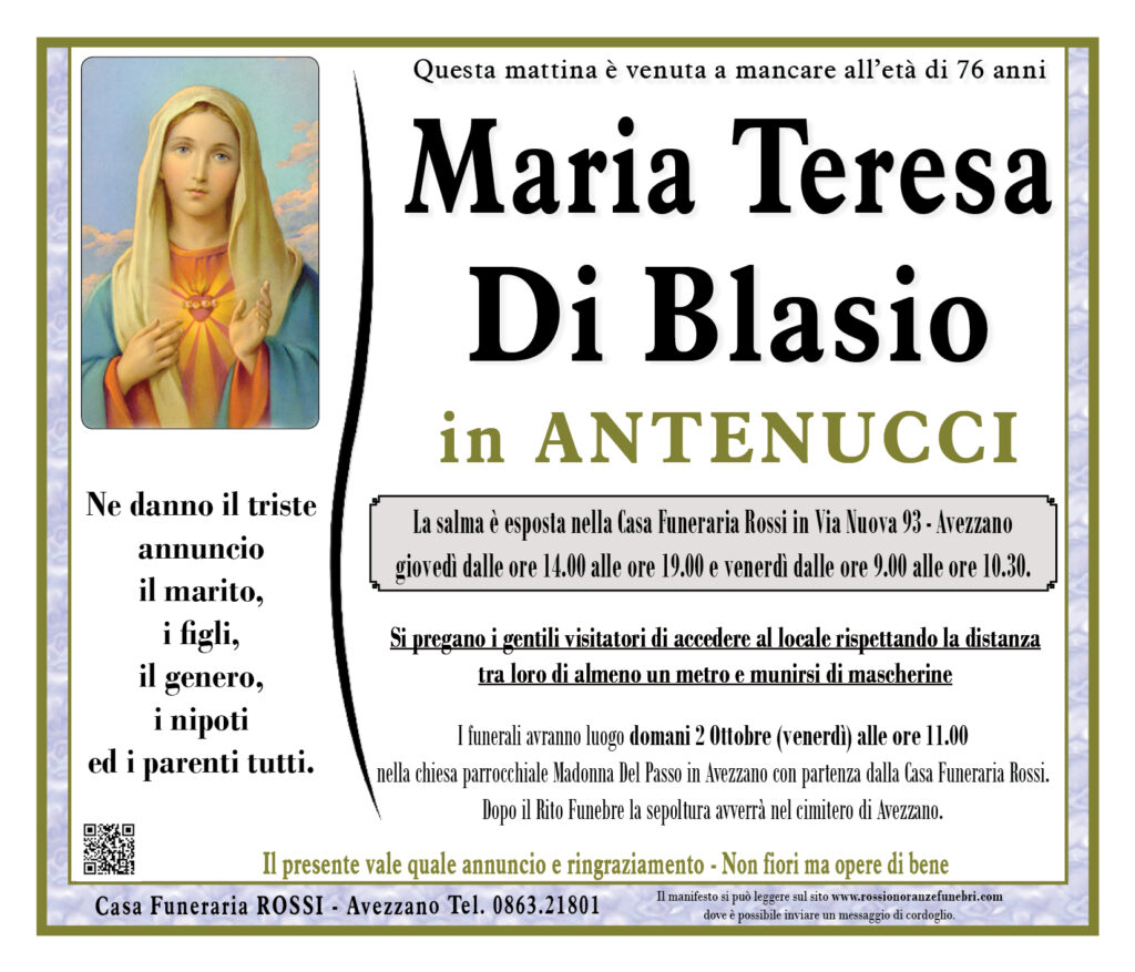 Maria Teresa Di Blasio