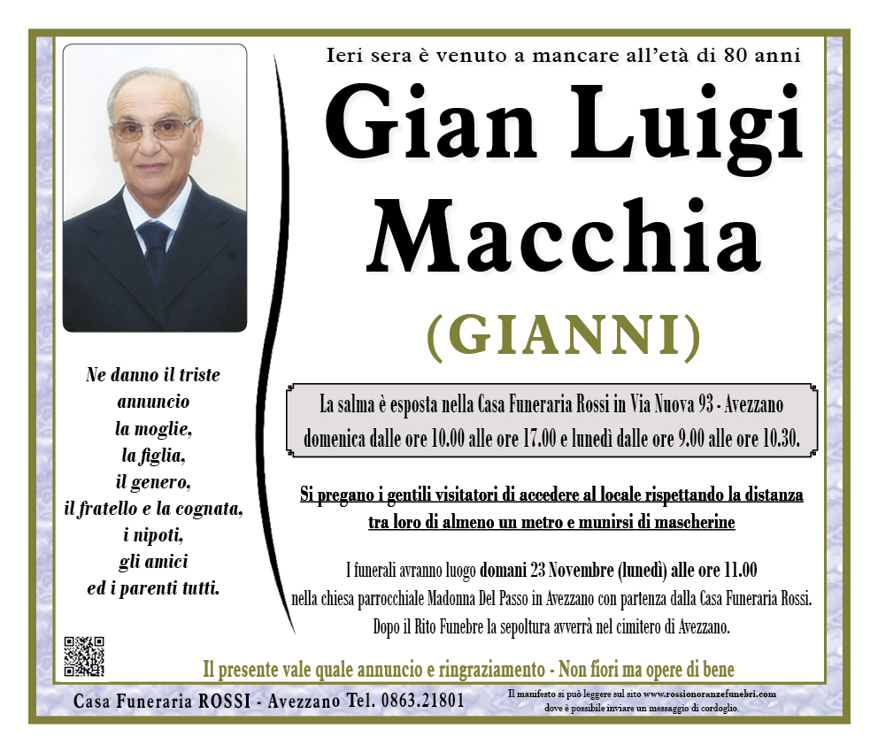 Gian Luigi Macchia