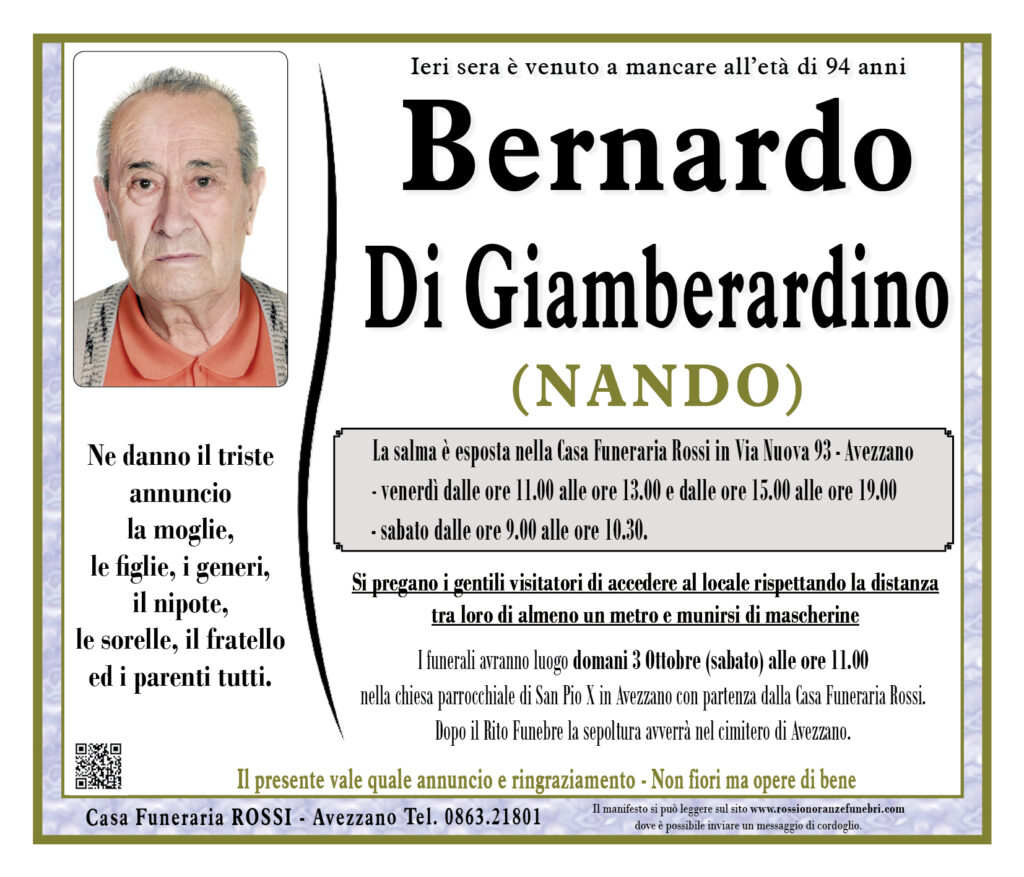 Bernardo Di Giamberardino