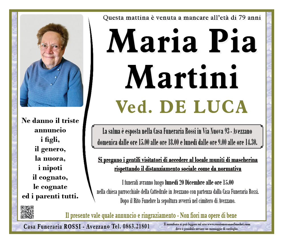 Maria Pia Martini