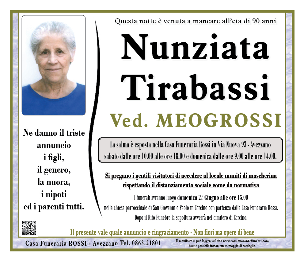 Nunziata Tirabassi