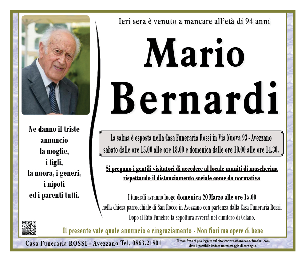 Mario Bernardi