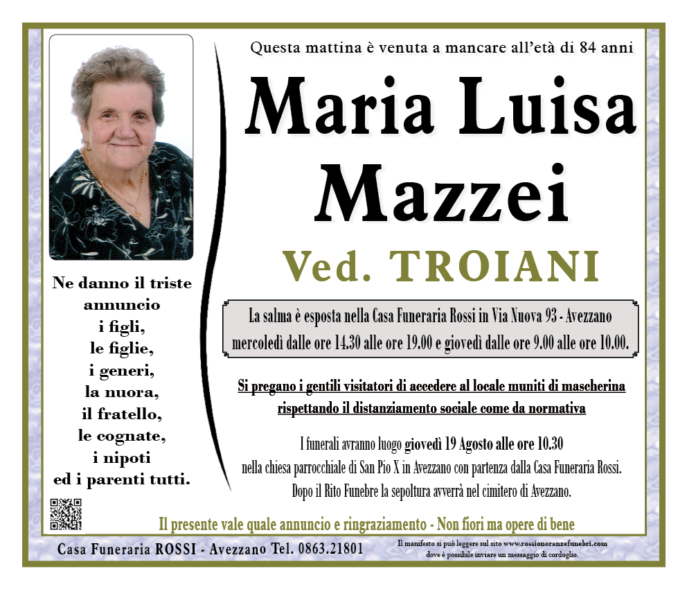 Maria Luisa Mazzei