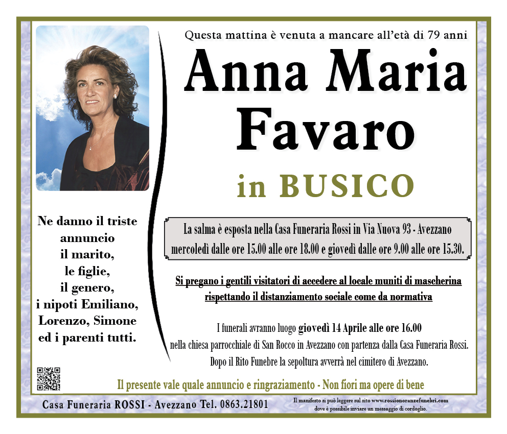 Anna Maria Favaro