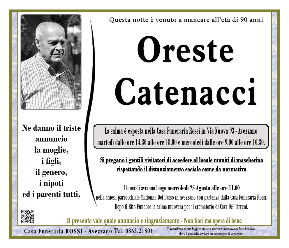 Oreste Catenacci