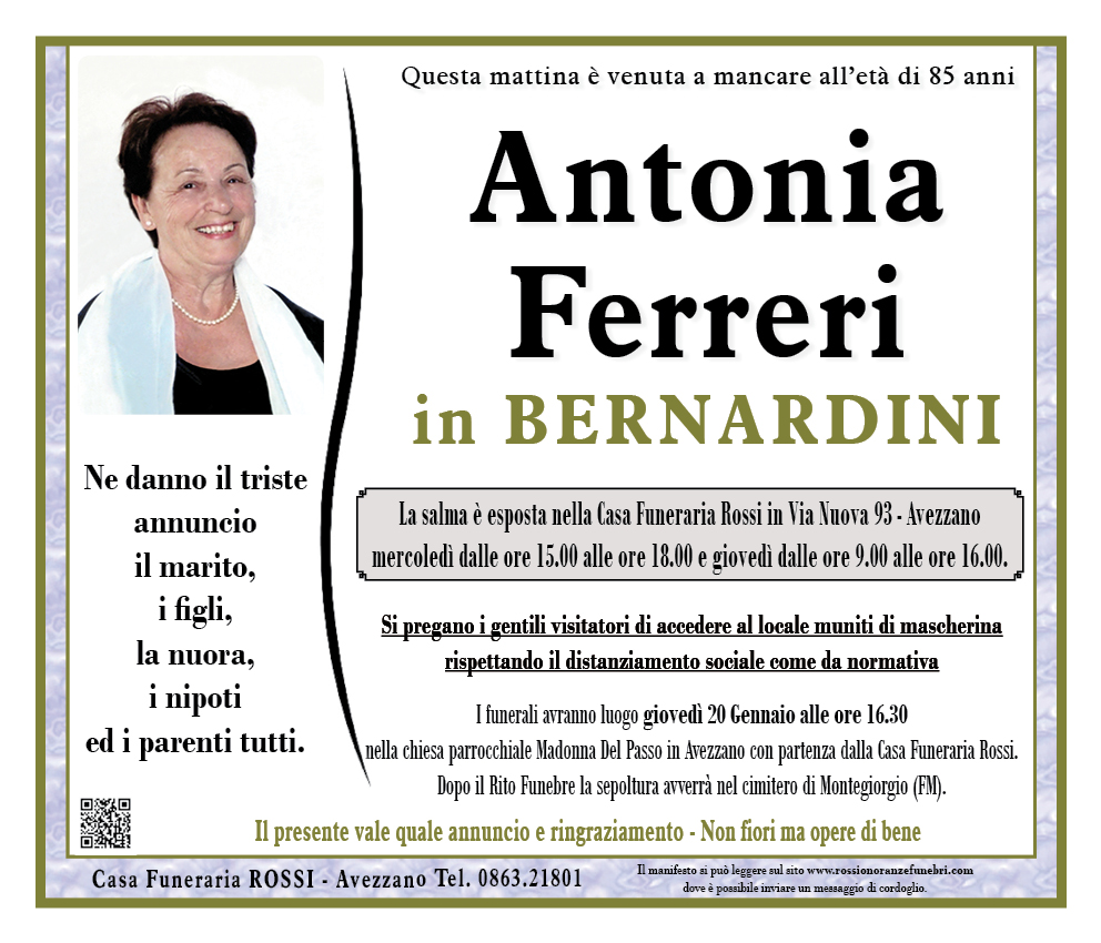 Antonia Ferreri