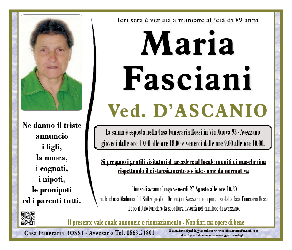 Maria Fasciani