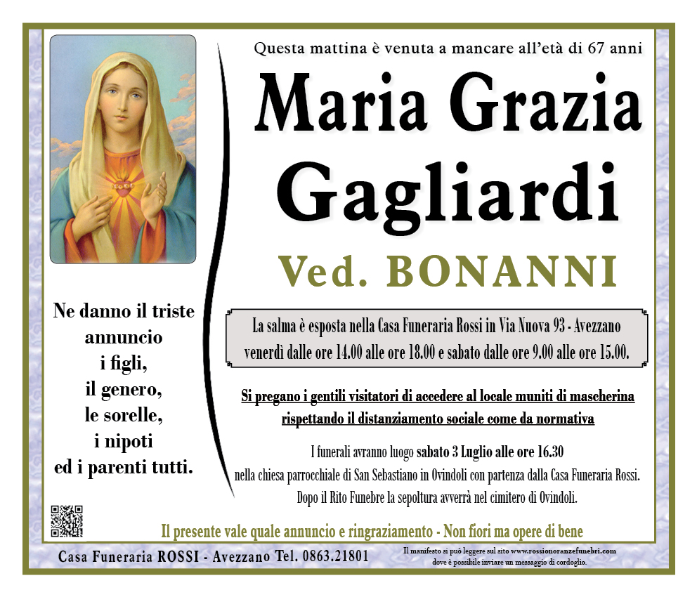 Maria Grazia Gagliardi