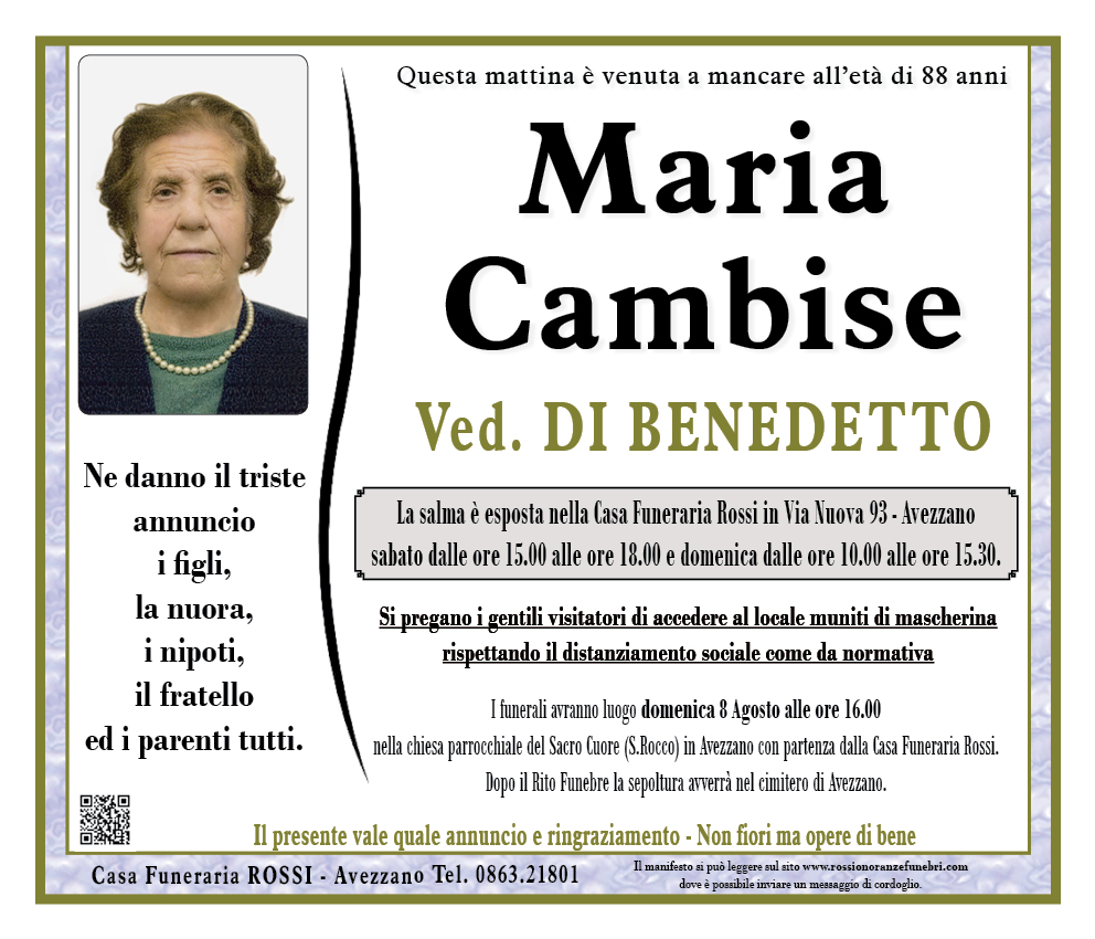 Maria Cambise