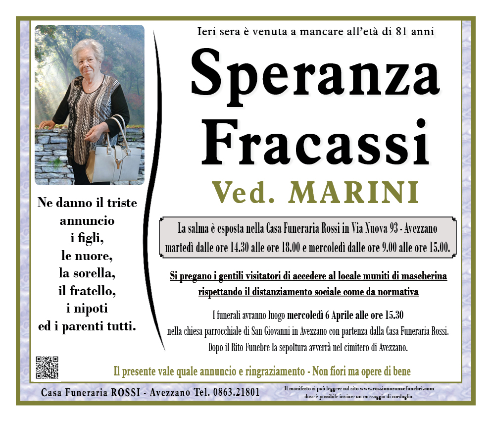 Speranza Fracassi