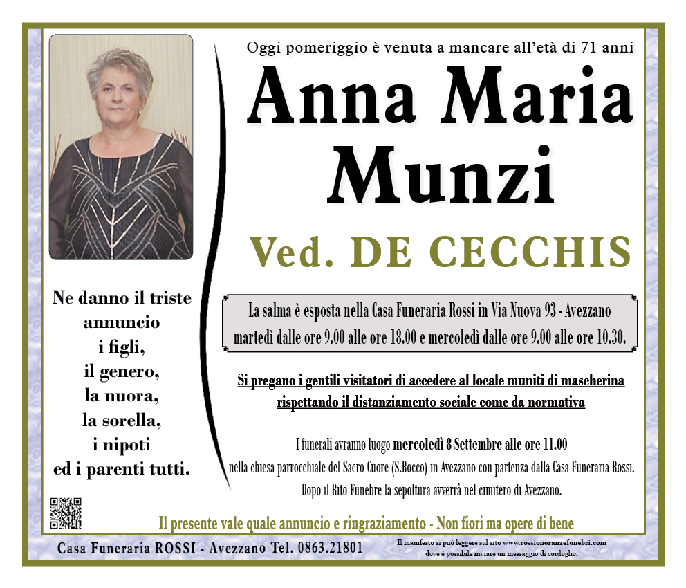 Anna Maria Munzi