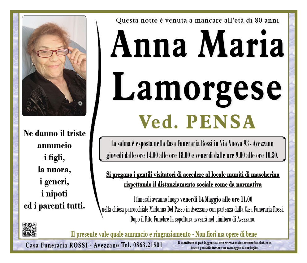 Anna Maria Lamorgese