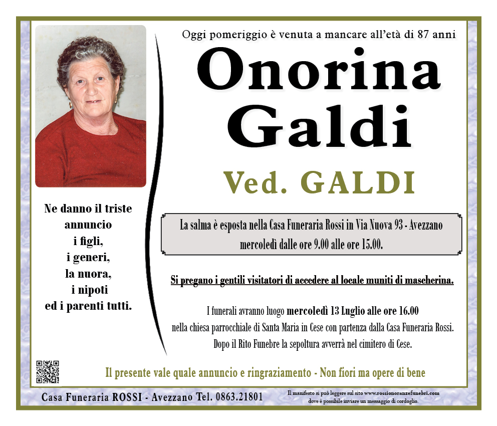 Onorina Galdi