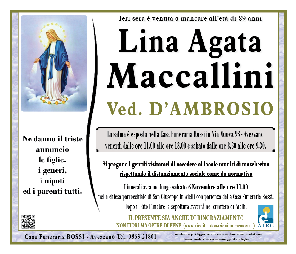 Lina Agata Maccallini