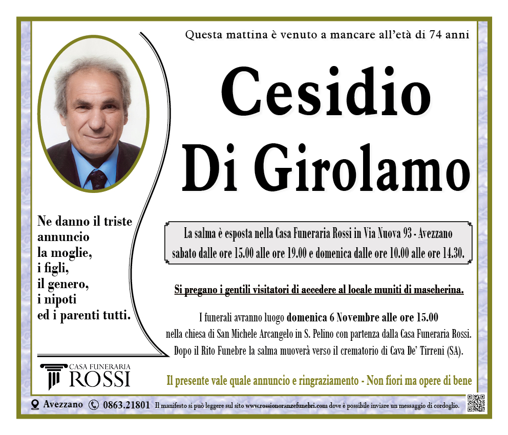 Cesidio Di Girolamo