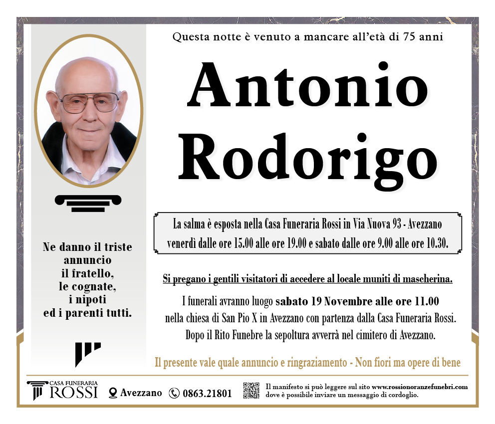 Antonio Rodorigo