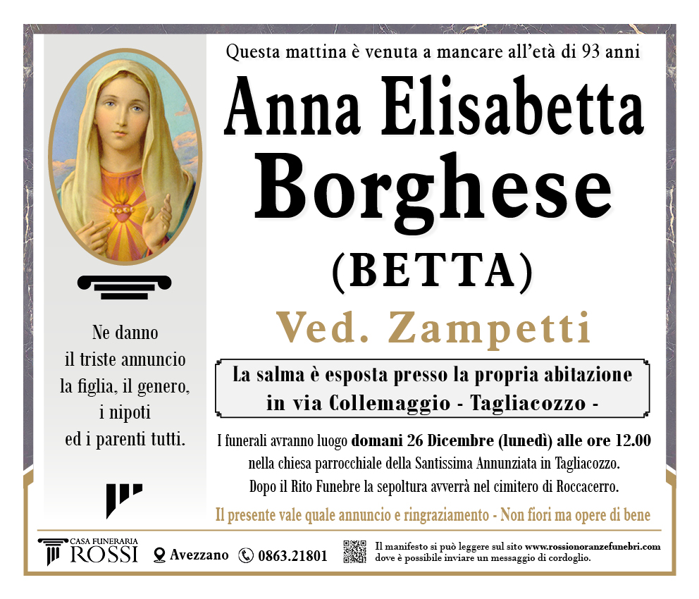 Anna Elisabetta Borghese