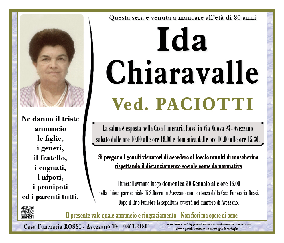 Ida Chiaravalle